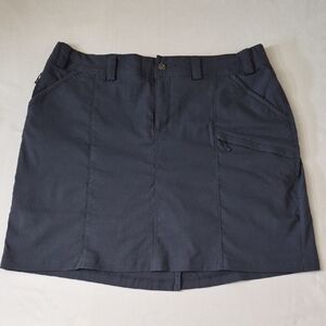 Duluth Trading Co Women's Granite Blue Skort Athetic Size 16W